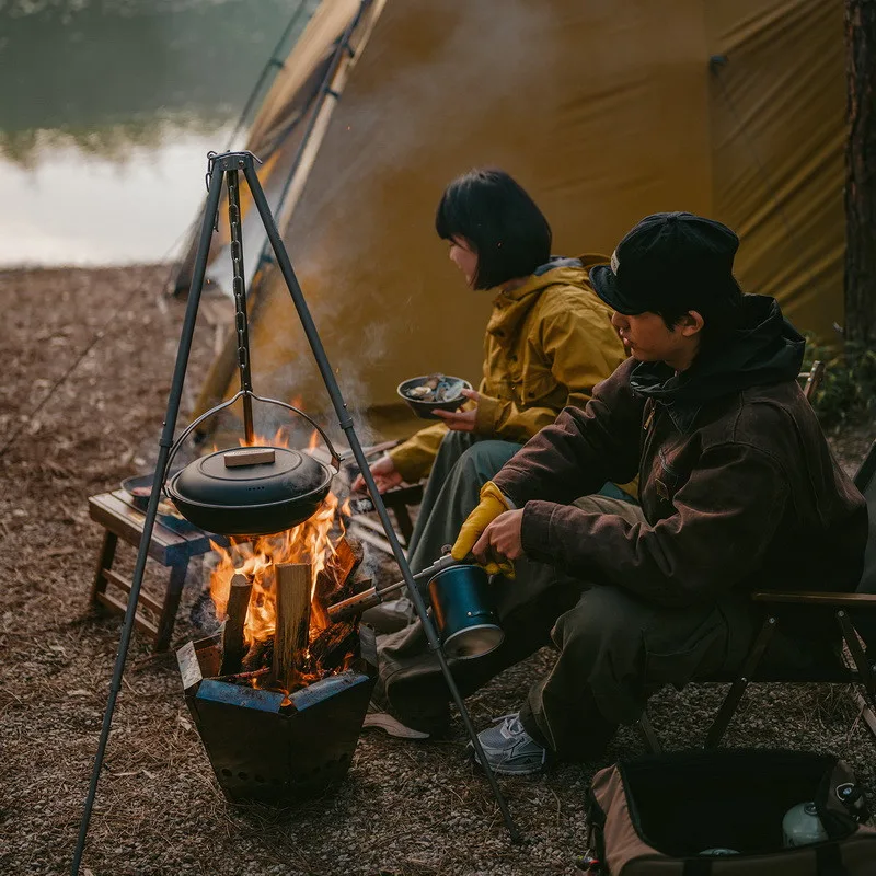 Сотейник з кришкою Naturehike алюміній 340х325х130 мм сріблястий