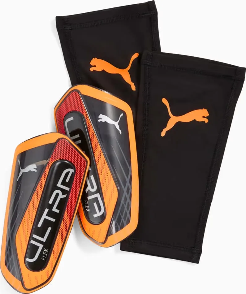 Щитки Puma ТПУ M чорний помаранчевий