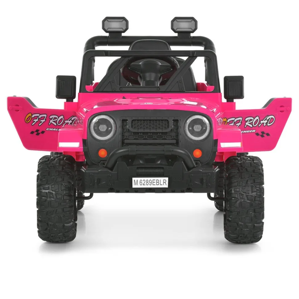 Детский электромобиль Bambi Racer пластик джип 99x54x63 см красный