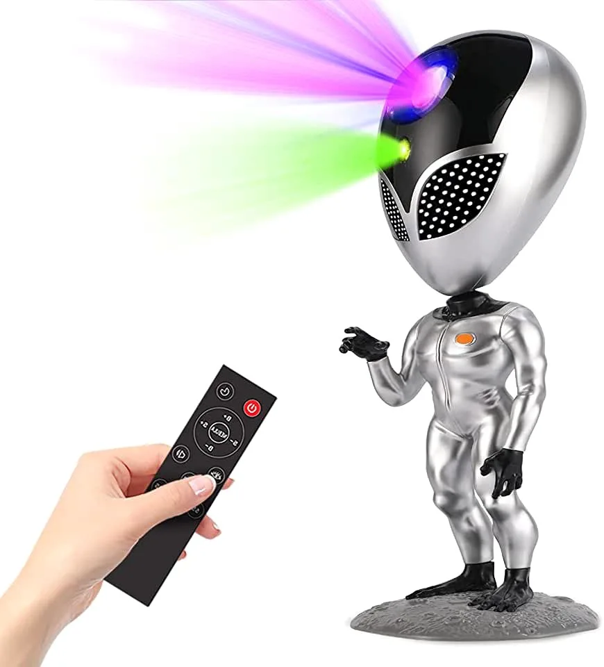 Лазерний проектор зоряного неба AlienSUN з пультом 6 Вт LED 180° 8 режимів 5 рівнів яскравості