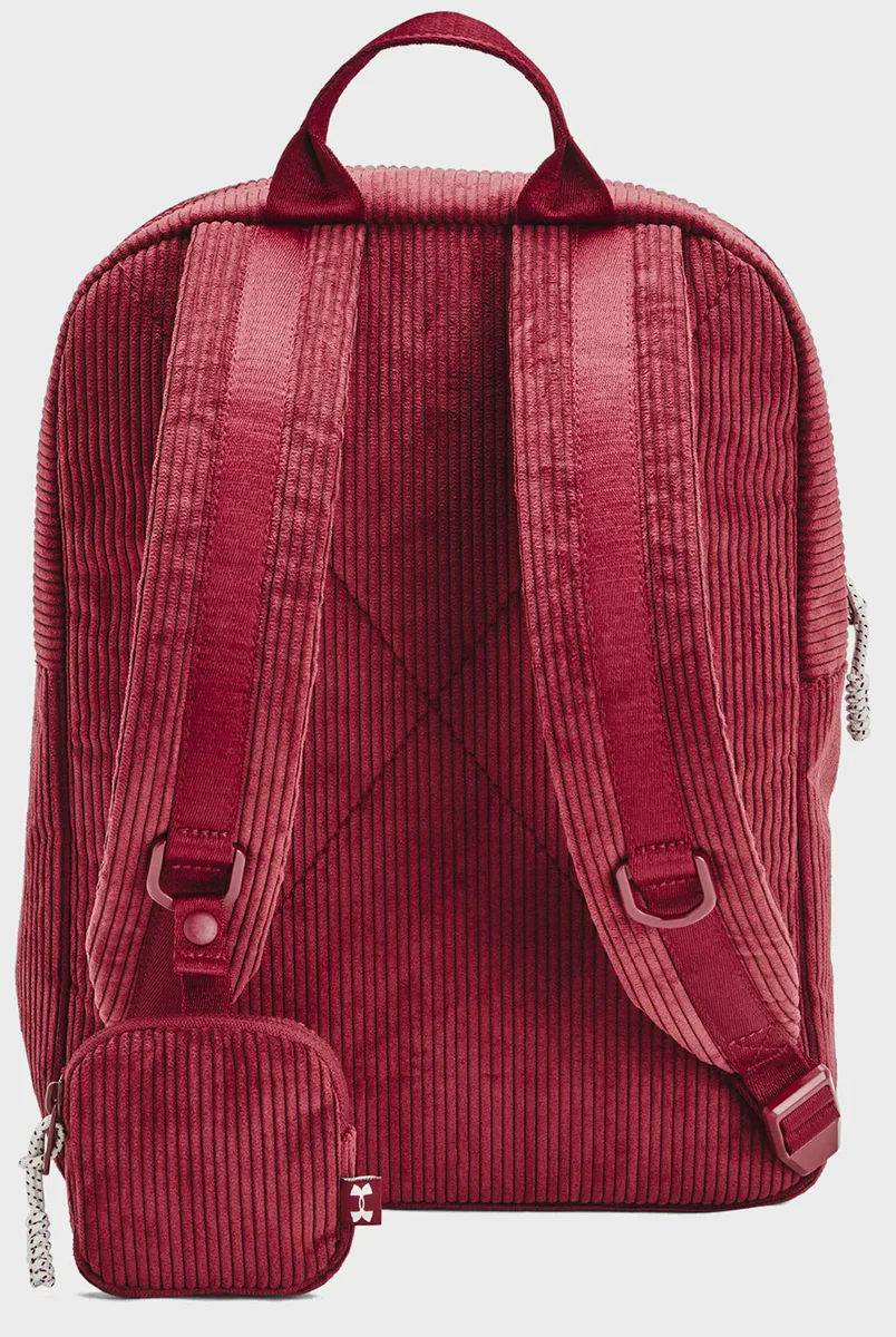 Рюкзак Under Armour полиэстер 25x35,5x10 см бордовый женский