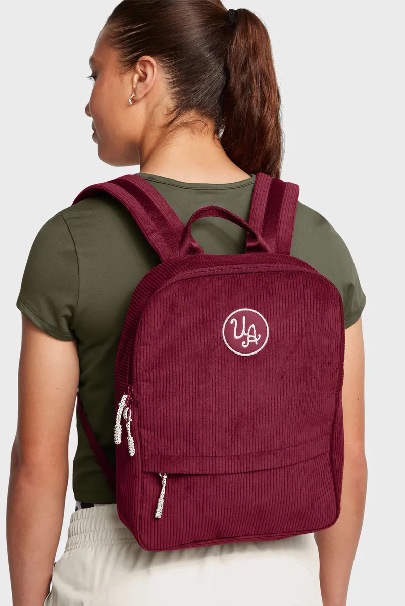 Рюкзак Under Armour полиэстер 25x35,5x10 см бордовый женский