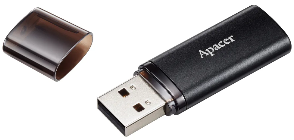 Флешка Apacer 32 ГБ USB 3.2 Пластик Чорна