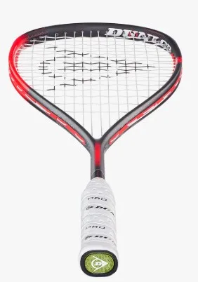 Ракетка для сквошу Dunlop графіт 125 г червона