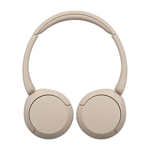 Навушники On-ear Sony WH-CH520 BT 5.2, SBC, AAC, Wireless, Mic, Бежевий