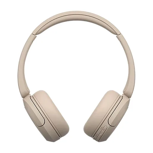 Навушники On-ear Sony WH-CH520 BT 5.2, SBC, AAC, Wireless, Mic, Бежевий