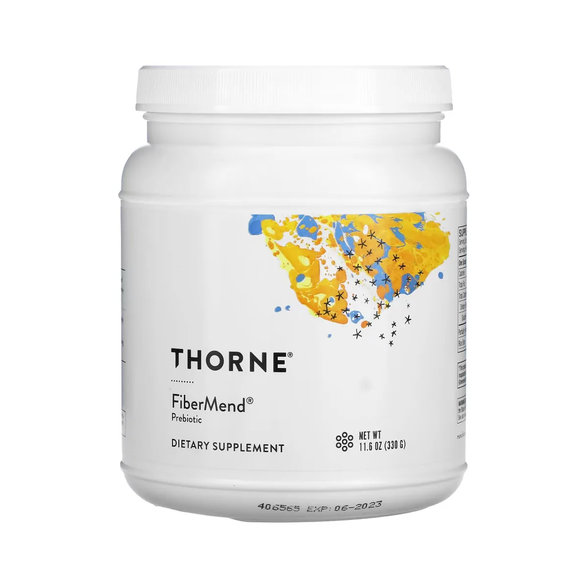 Фіброва добавка Thorne FiberMend 330 г без глютену