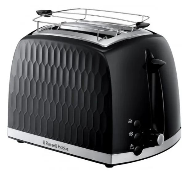 Тостер Russell Hobbs пластик 19,6х26,8х18,5 см чорний