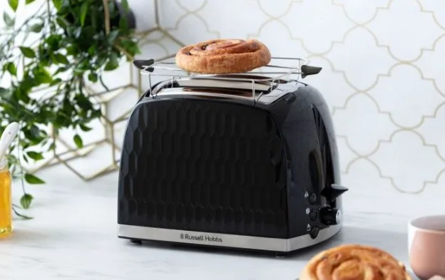 Тостер Russell Hobbs пластик 19,6х26,8х18,5 см чорний
