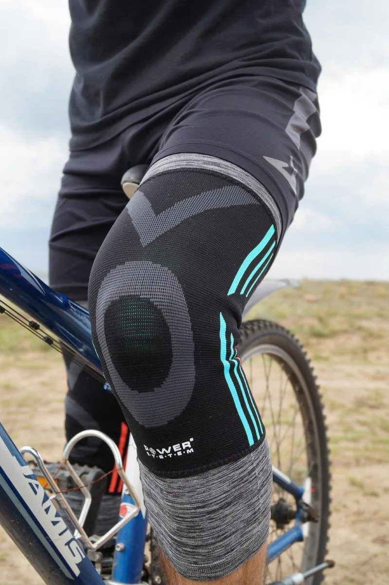 Наколінники Active Point бавовна XL чорні сині