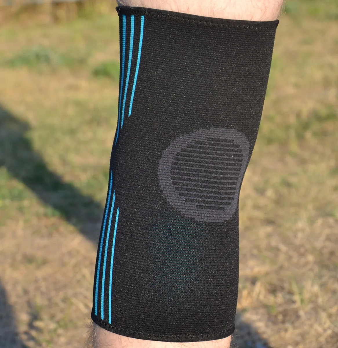 Наколінники Active Point бавовна XL чорні сині