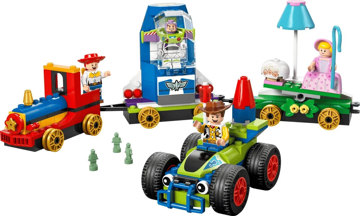 Конструктор LEGO Disney Pixar 4 роки потяг авто для перегонів 30 деталей