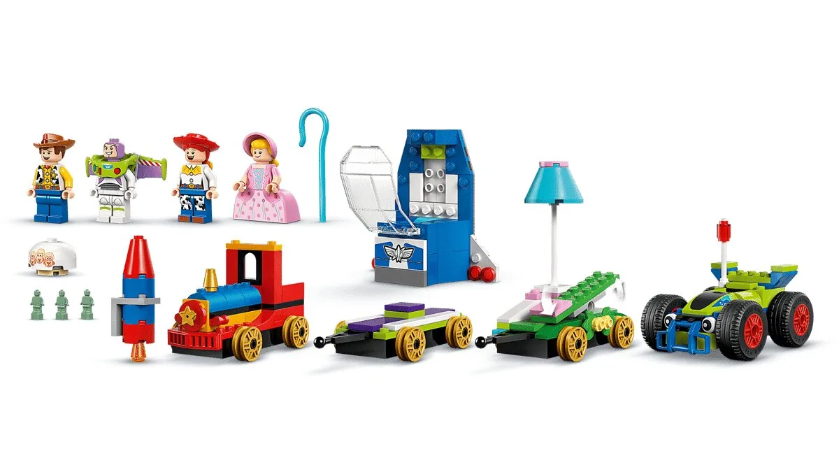 Конструктор LEGO Disney Pixar 4 роки потяг авто для перегонів 30 деталей
