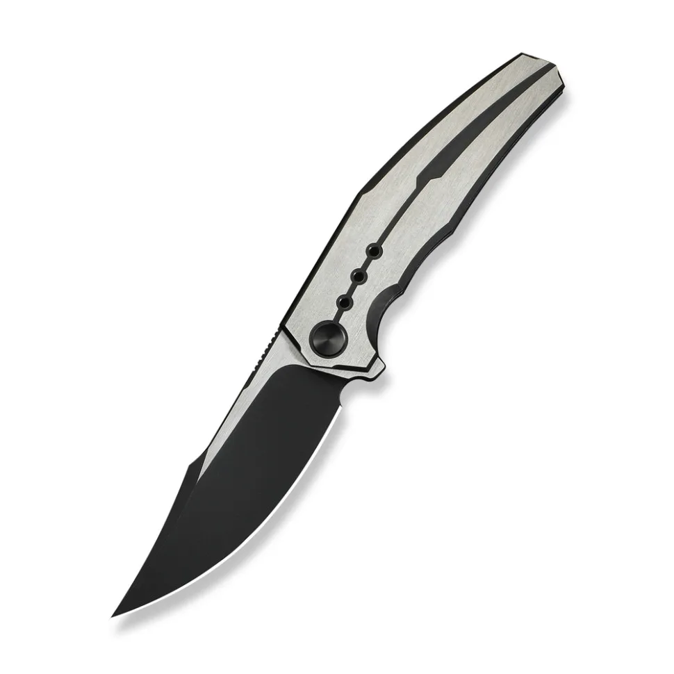 Складаний ніж Weknife титан 215,8 мм сірий Bohler M390