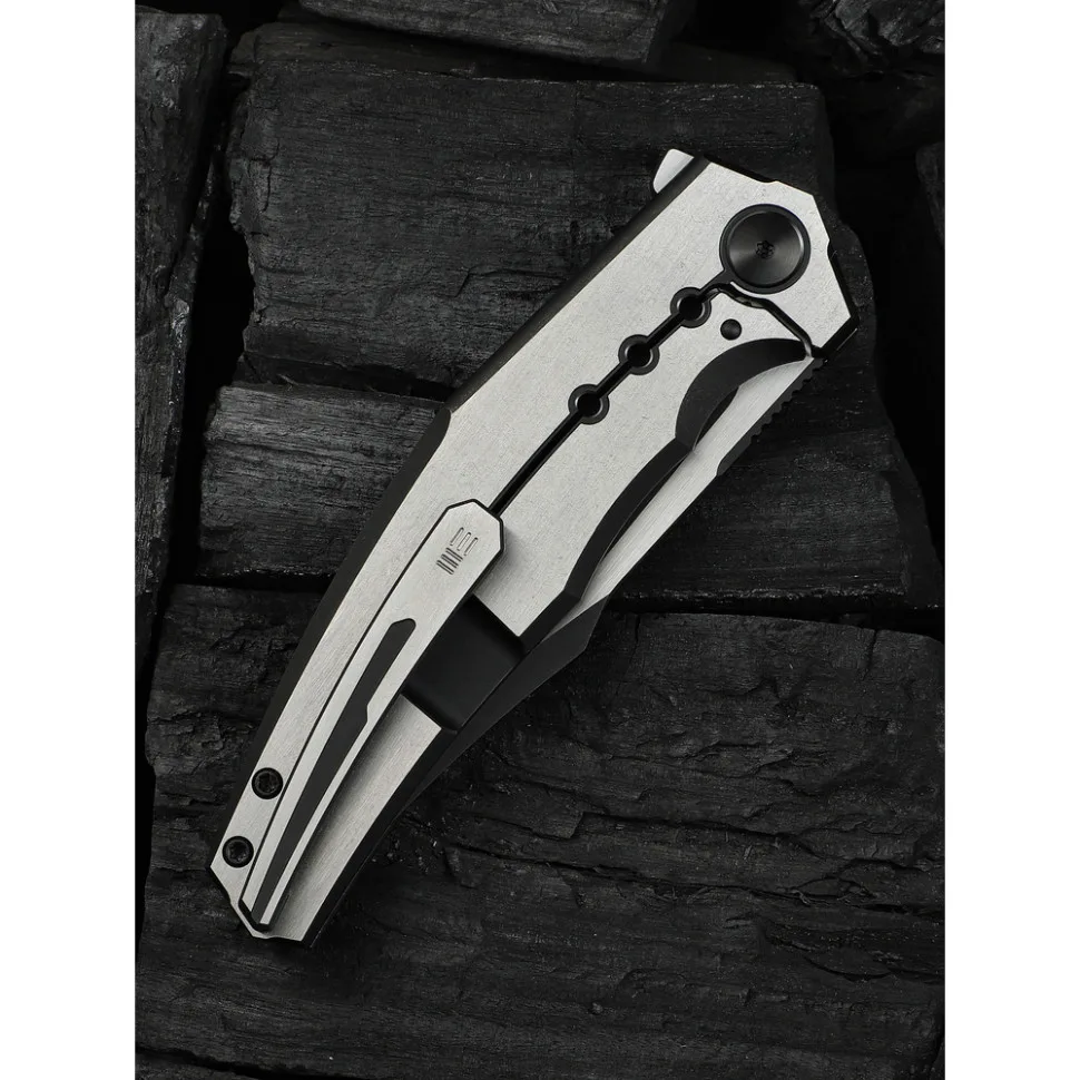 Складаний ніж Weknife титан 215,8 мм сірий Bohler M390