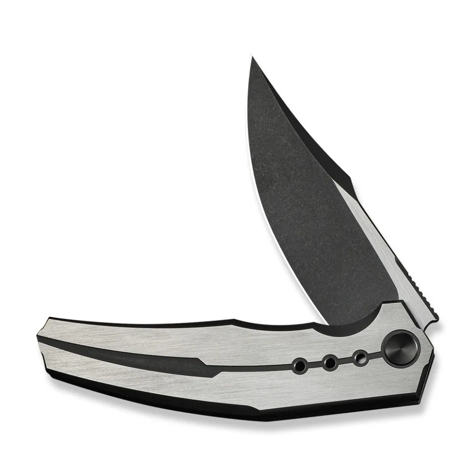 Складаний ніж Weknife титан 215,8 мм сірий Bohler M390