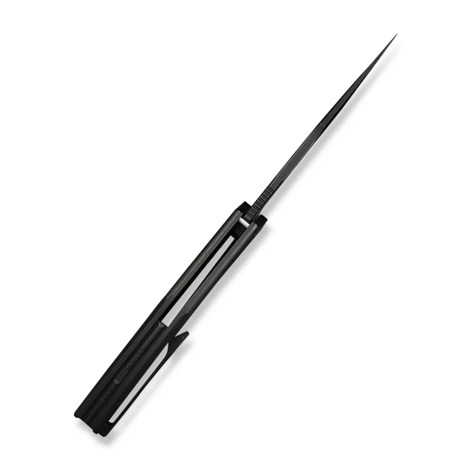Складаний ніж Weknife титан 215,8 мм сірий Bohler M390