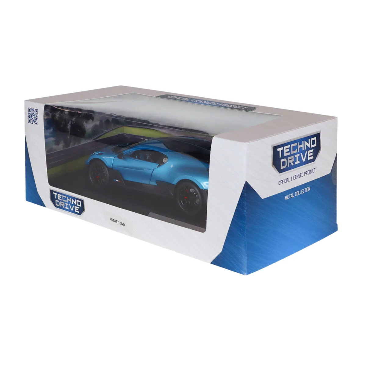 Автомодель TechnoDrive метал 1:18 синій