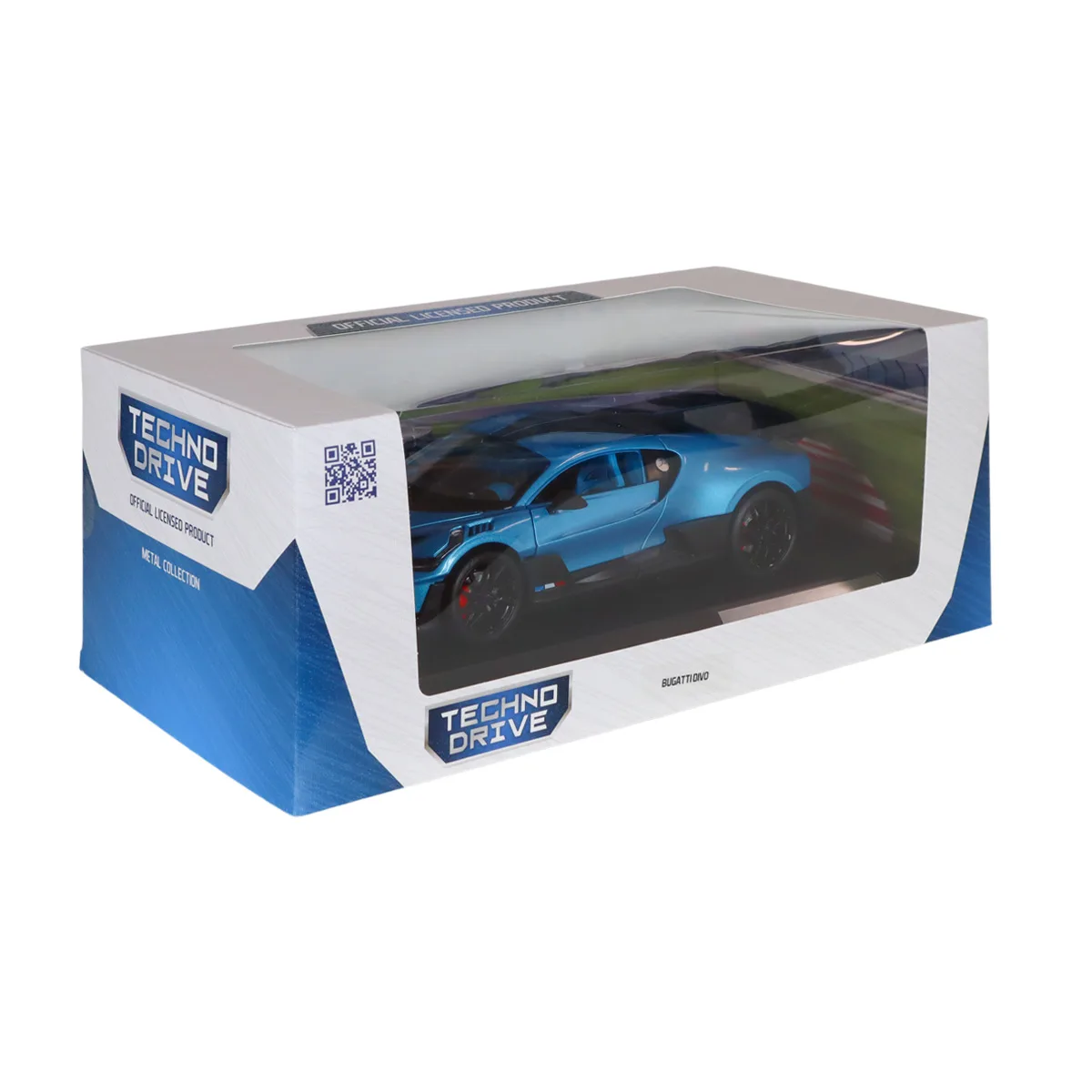 Автомодель TechnoDrive метал 1:18 синій