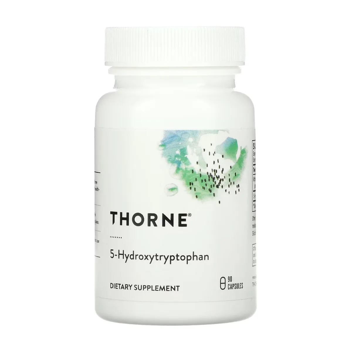 5-Гідрокситриптофан Thorne капсули 90 шт без глютену
