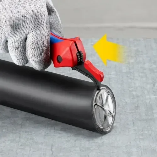 Нож монтерский KNIPEX изогнутое лезвие до 7 мм 0 065 кг