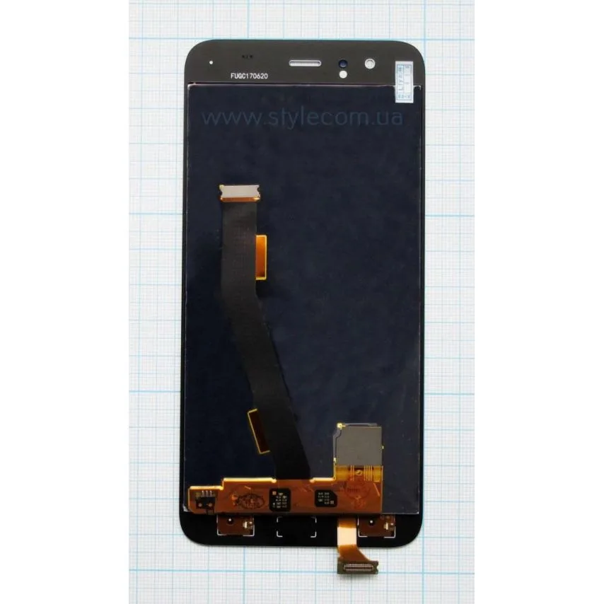 Дисплей IPS для Xiaomi Mi 6 5,15 дюймів білий High Quality з сенсорним екраном