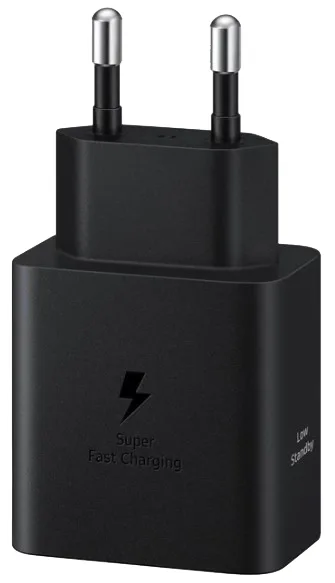 Сетевое зарядное устройство Samsung 45 Вт USB Type-C 43,5х44,5х28 мм Черное