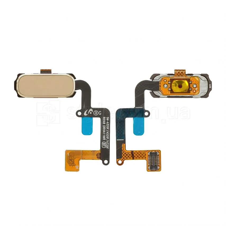 Шлейф Samsung High Quality з кнопкою меню золотий