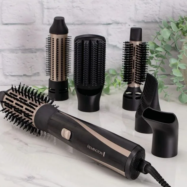 Фен-щітка Remington Styler  Care, 1200Вт, 2 швидкості, іонізація, холодний обдув, зручний кейс, керамічне покриття.
