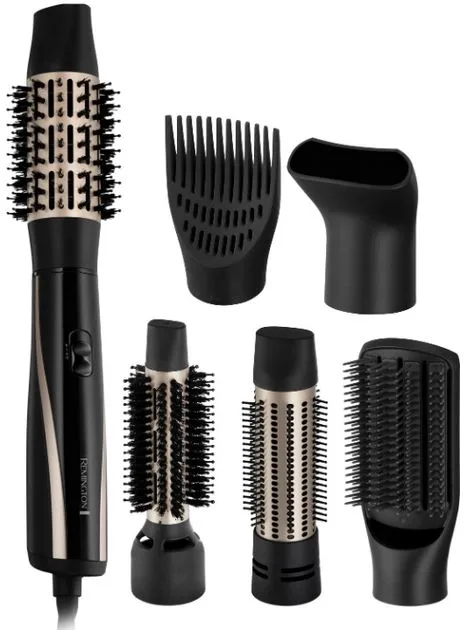 Фен-щітка Remington Styler  Care, 1200Вт, 2 швидкості, іонізація, холодний обдув, зручний кейс, керамічне покриття.