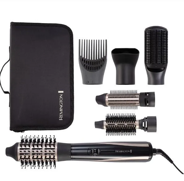 Фен-щітка Remington Styler  Care, 1200Вт, 2 швидкості, іонізація, холодний обдув, зручний кейс, керамічне покриття.