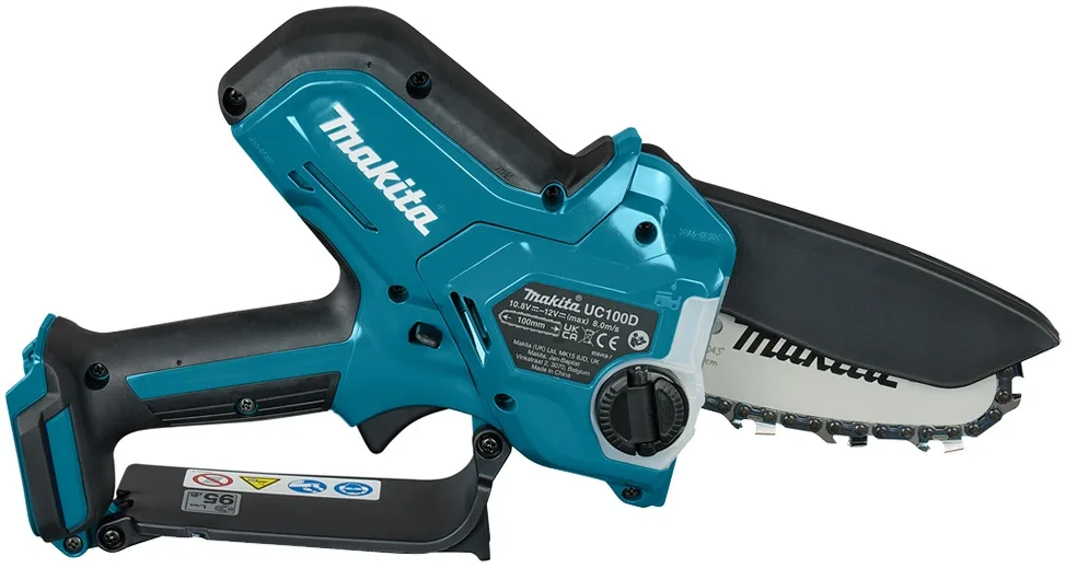 Аккумуляторная цепная пила Makita CXT UC100DZ 108В, 10 см, 15 кг (без аккумулятора и зарядного устройства)