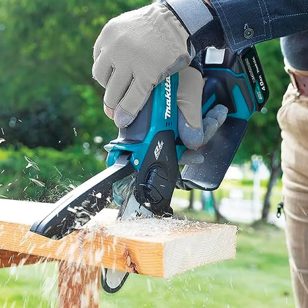 Аккумуляторная цепная пила Makita CXT UC100DZ 108В, 10 см, 15 кг (без аккумулятора и зарядного устройства)