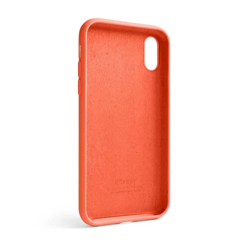 Чохол силиконовий для Apple iPhone Xr  помаранчевий