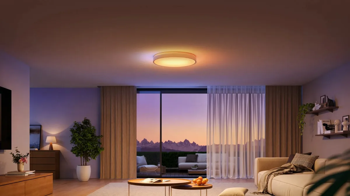 Потолочный светильник Govee 38 см Smart Ceiling Light Pro, RGBICWW, WI-FI/Bluetooth, белый