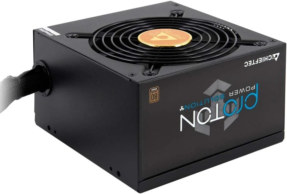 Блок питания CHIEFTEC Proton (500W), >85%, 80+ Bronze, 120мм, 1xMB 24pin(20+4), 1xCPU 8pin(4+4), 3xMolex, 6xSATA, 2xPCIe 8pin(6+2)