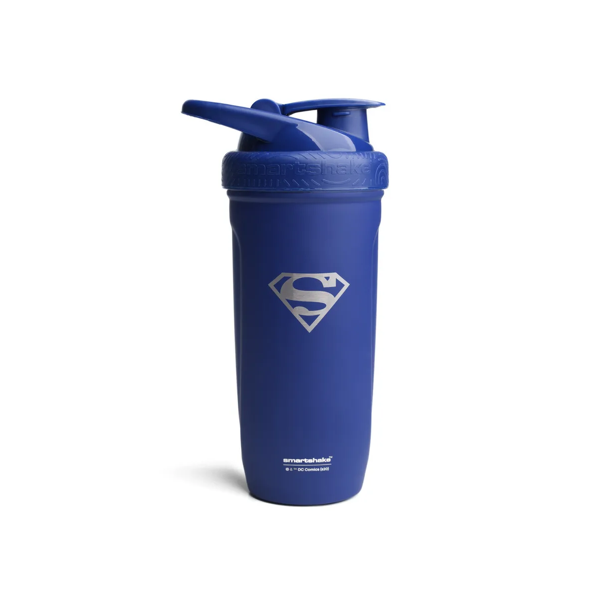 Шейкер спортивний SmartShake нержавіюча сталь 900 мл синій