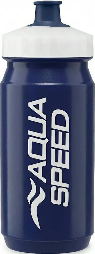 Пляшка AQUA SPEED 100% поліетилен 550 мл синя біла