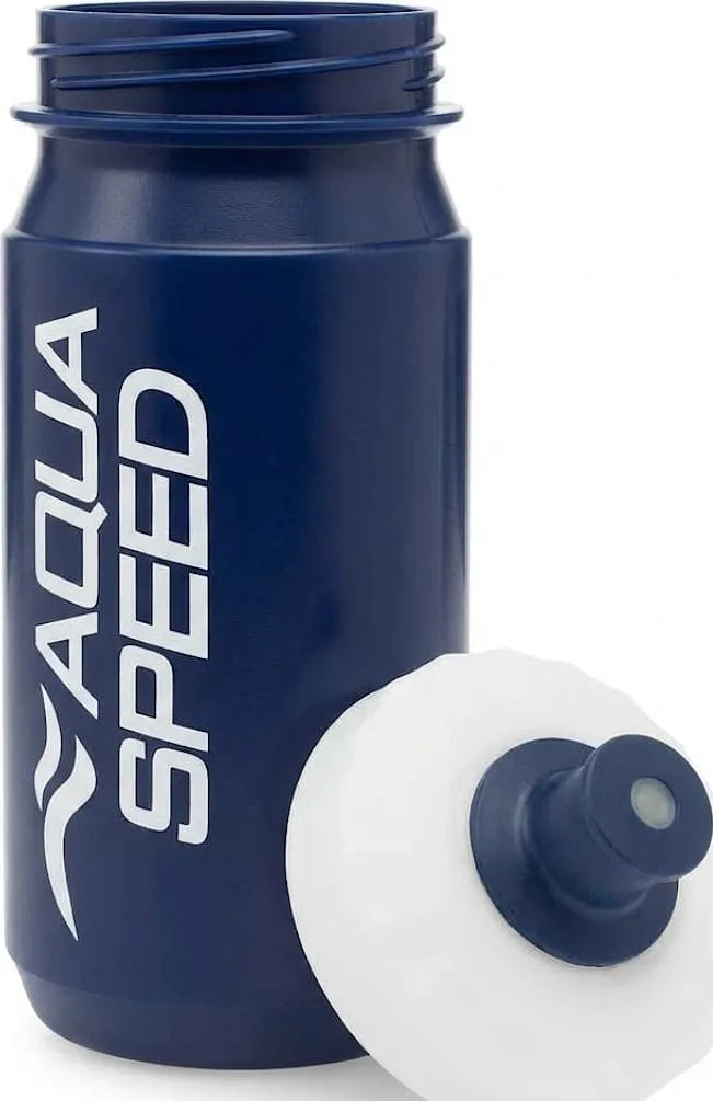 Пляшка AQUA SPEED 100% поліетилен 550 мл синя біла