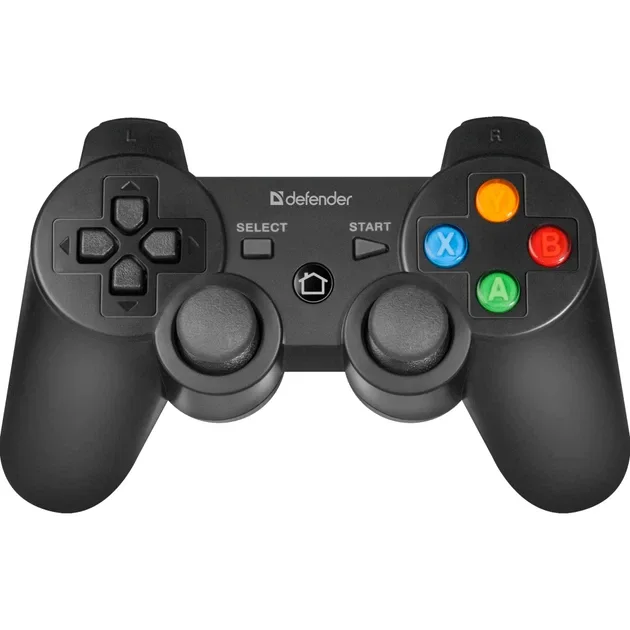 Геймпад Defender дротовий бездротовий чорний для PC Android PlayStation 3