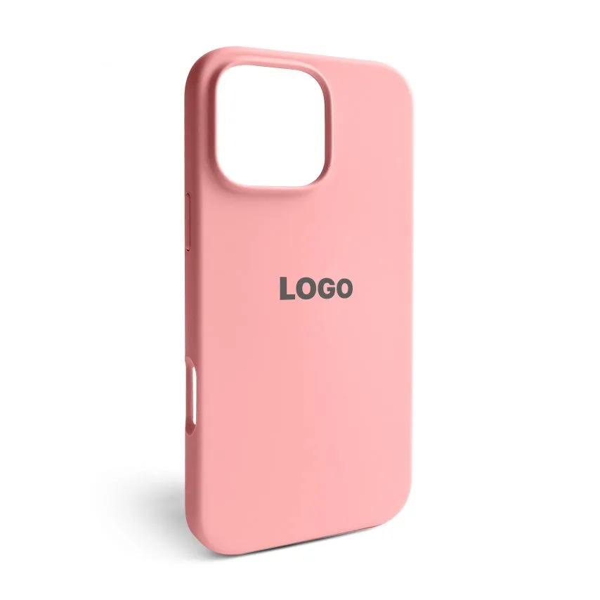 Чохол Silicone Case для Apple iPhone 16 Pro Max силіконовий рожевий