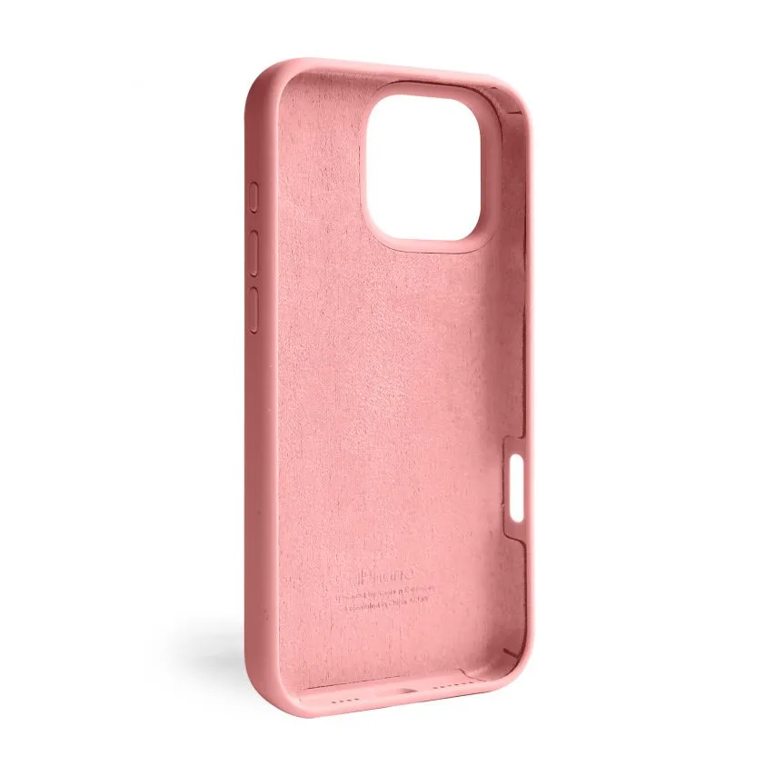 Чохол Silicone Case для Apple iPhone 16 Pro Max силіконовий рожевий