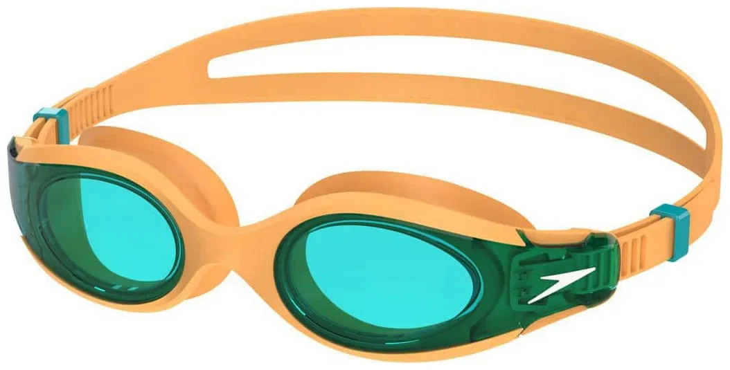Окуляри для плавання SPEEDO силікон помаранчевий зелений One Size Діти