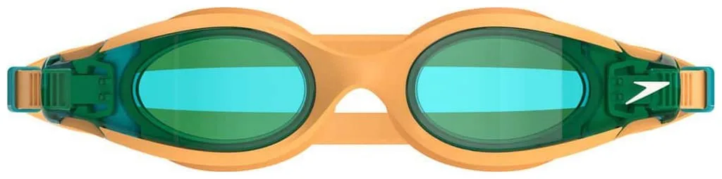Окуляри для плавання SPEEDO силікон помаранчевий зелений One Size Діти