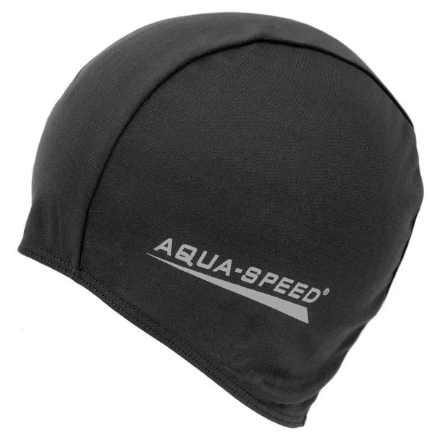 Шапка для плавання Aqua Speed поліестер OSFM чорна