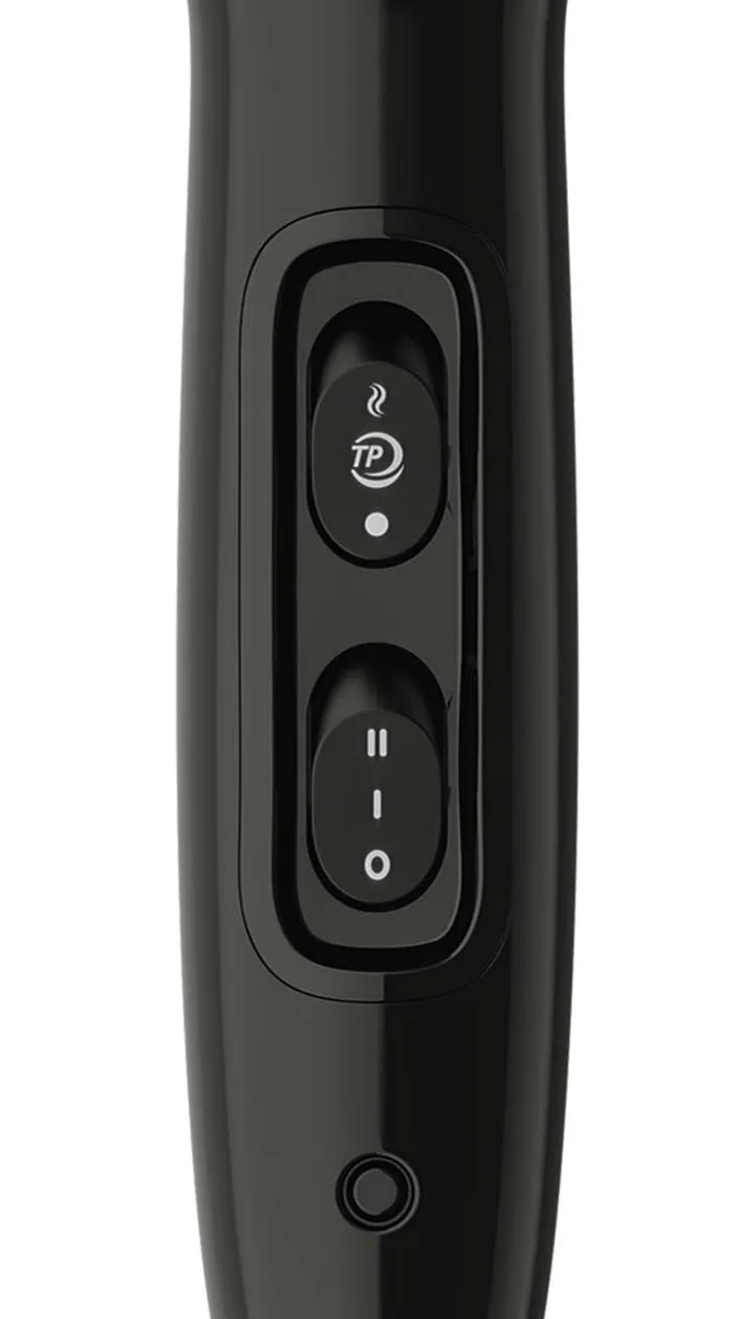 Фен Philips профессиональный 2200 Вт черный с ионизацией и насадками 9 мм, 2 скорости, 2 температуры.