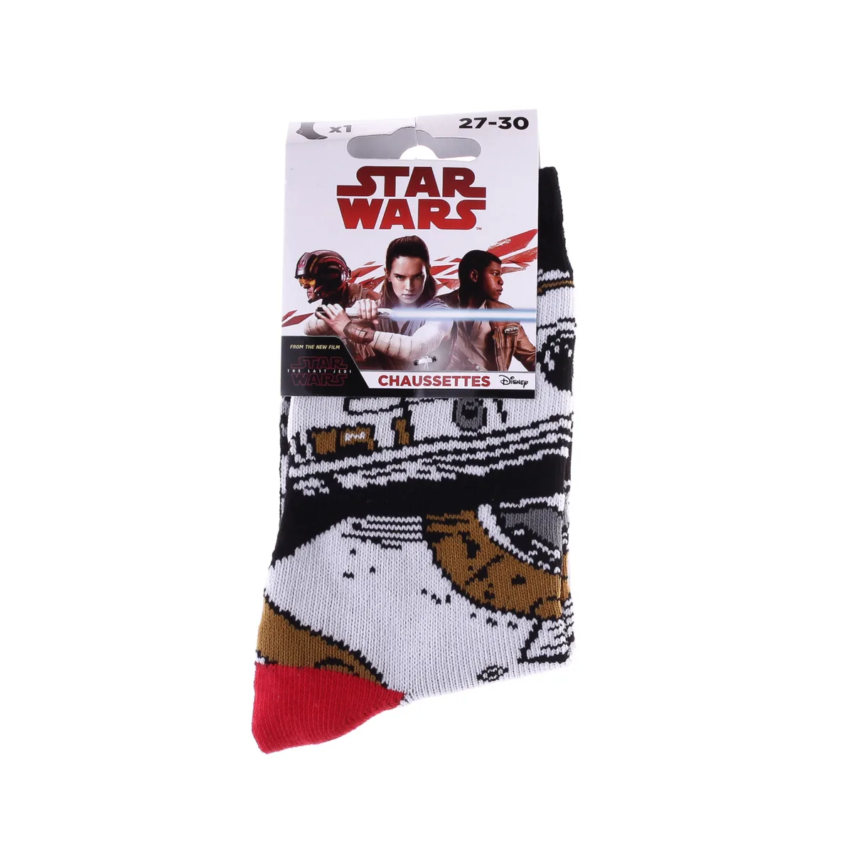 Шкарпетки STAR WARS чорні поліестер бавовна 35-38 дитячі