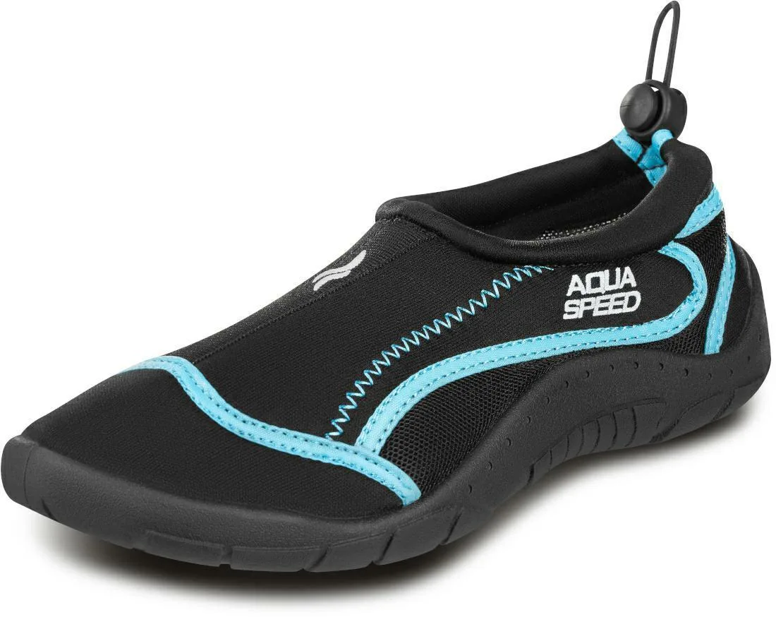 Аквашузи AQUA SPEED TPR гума 46 чорний синій