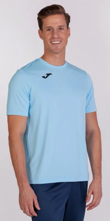 Футболка Joma 100% поліестер 6XS блакитний для дітей