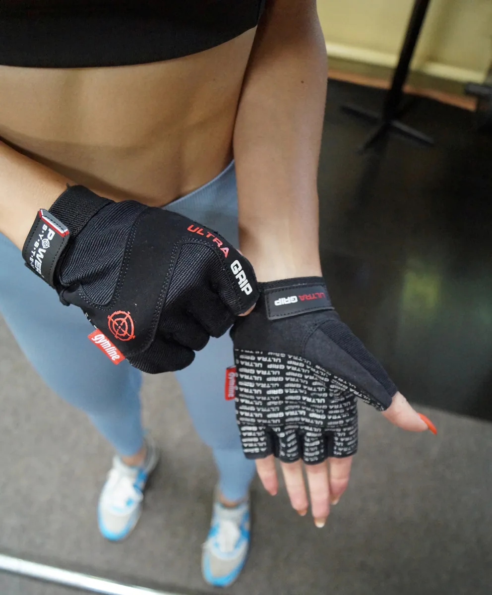 Перчатки Active Point Amara XXL Черные для фитнеса